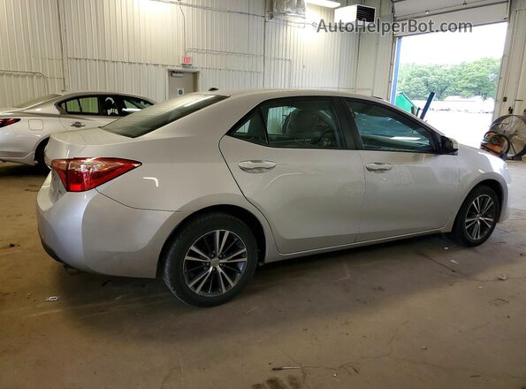2T1BURHE0JC108160 2018 TOYOTA COROLLA Silver Trasero derecho
