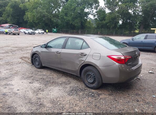 2T1BURHE0JC119305 2018 TOYOTA COROLLA Gray უკანა მარცხენა