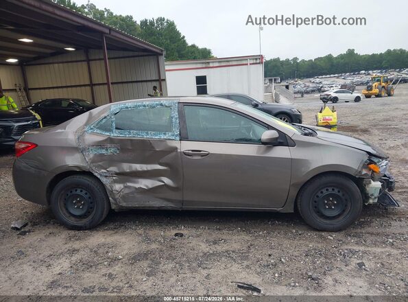 2T1BURHE0JC119305 2018 TOYOTA COROLLA Gray უკანა სალონის ხედი