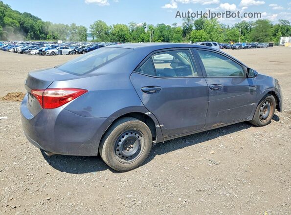 2T1BURHE0JC963814 2018 TOYOTA COROLLA Gray Trasero derecho