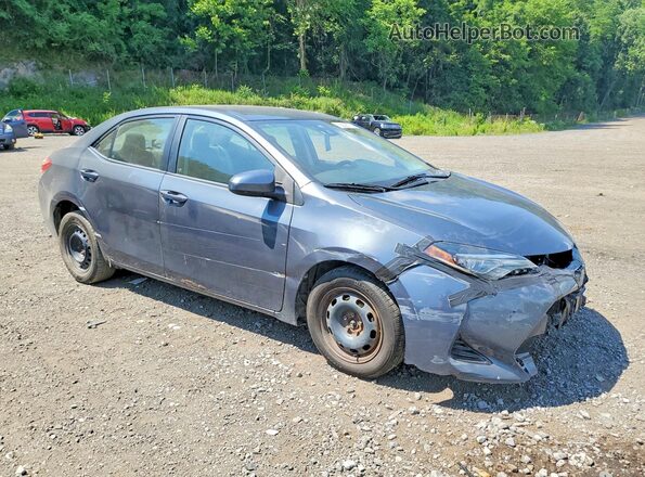 2T1BURHE0JC963814 2018 TOYOTA COROLLA Gray Delantero derecho