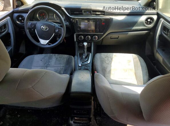 2T1BURHE0JC963814 2018 TOYOTA COROLLA Gray Vista del salpicadero