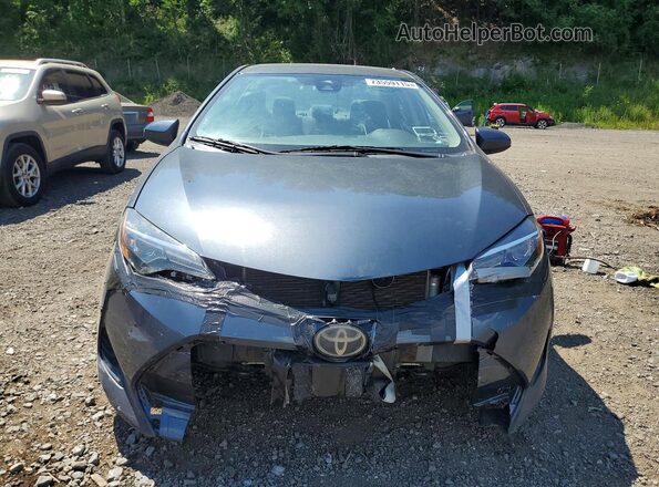 2T1BURHE0JC963814 2018 TOYOTA COROLLA Gray Vista frontal