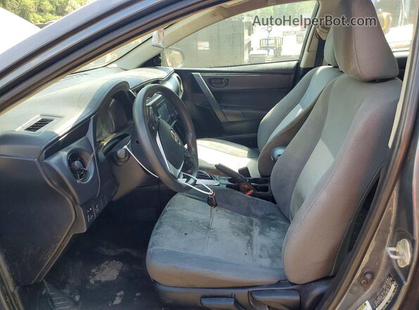 2T1BURHE0JC963814 2018 TOYOTA COROLLA Gray Vista interior delantera
