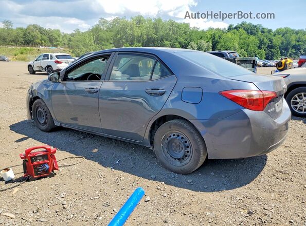 2T1BURHE0JC963814 2018 TOYOTA COROLLA Gray Trasero izquierdo