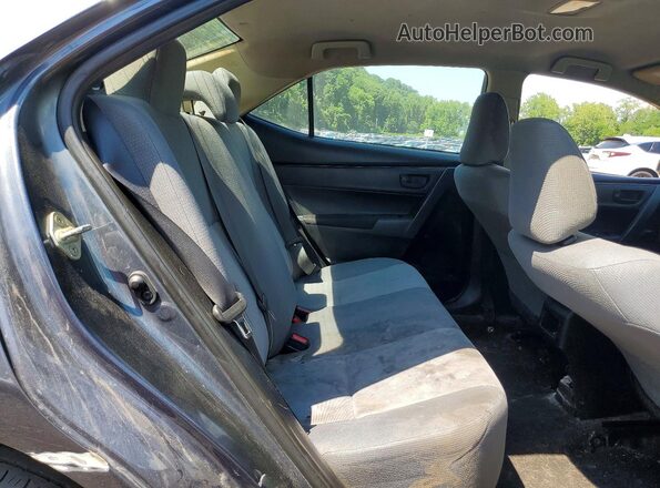 2T1BURHE0JC963814 2018 TOYOTA COROLLA Gray Vista de los asientos traseros