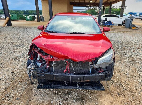 2T1BURHE0JC966339 2018 TOYOTA COROLLA Red Widok z przodu