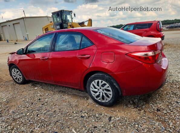 2T1BURHE0JC966339 2018 TOYOTA COROLLA Red Tył lewy