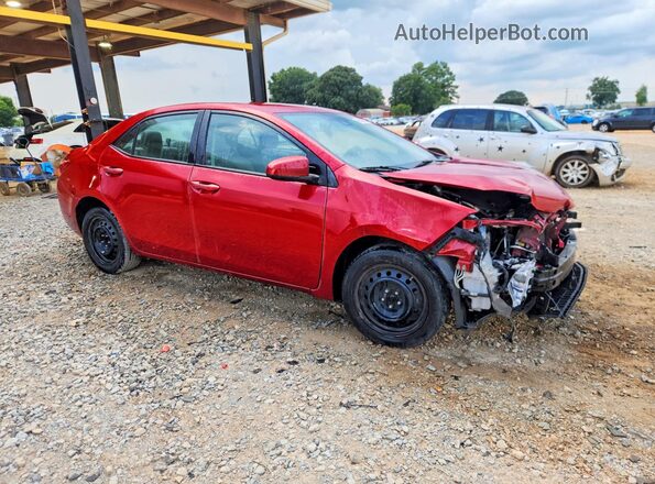 2T1BURHE0JC966339 2018 TOYOTA COROLLA Red Przód prawy