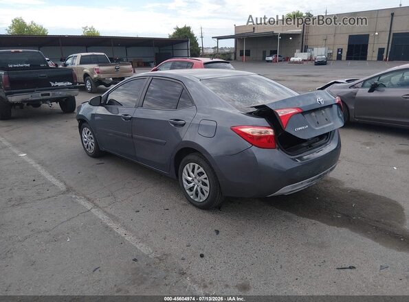 2T1BURHE0KC152175 2019 TOYOTA COROLLA Gray უკანა მარცხენა