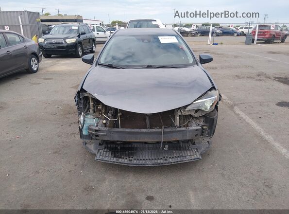2T1BURHE0KC152175 2019 TOYOTA COROLLA Gray უკანა სალონის ხედი