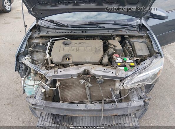 2T1BURHE0KC152175 2019 TOYOTA COROLLA Gray უკანა ხედი