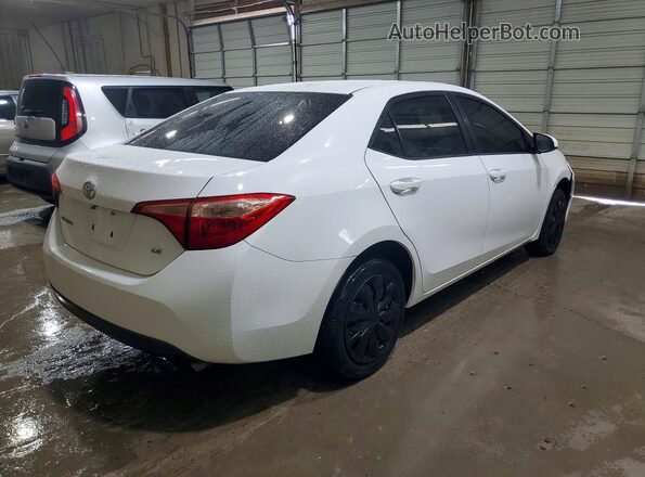 2T1BURHE0KC166982 2019 TOYOTA COROLLA Белый Задняя правая четверть