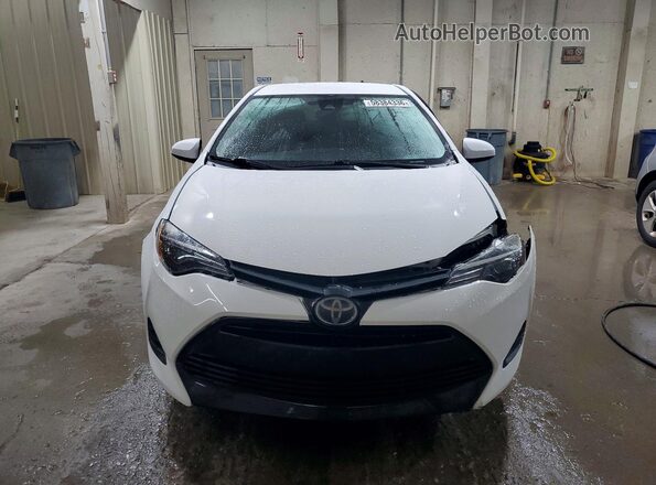 2T1BURHE0KC166982 2019 TOYOTA COROLLA Белый Вид спереди