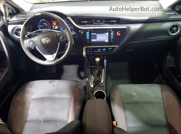 2T1BURHE0KC166982 2019 TOYOTA COROLLA Белый Вид панели приборов