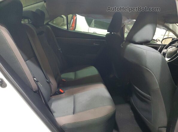 2T1BURHE0KC166982 2019 TOYOTA COROLLA Белый Вид задних сидений