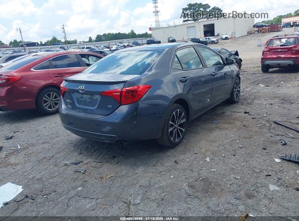 2T1BURHE0KC167436 2019 TOYOTA COROLLA Серый Задняя правая четверть