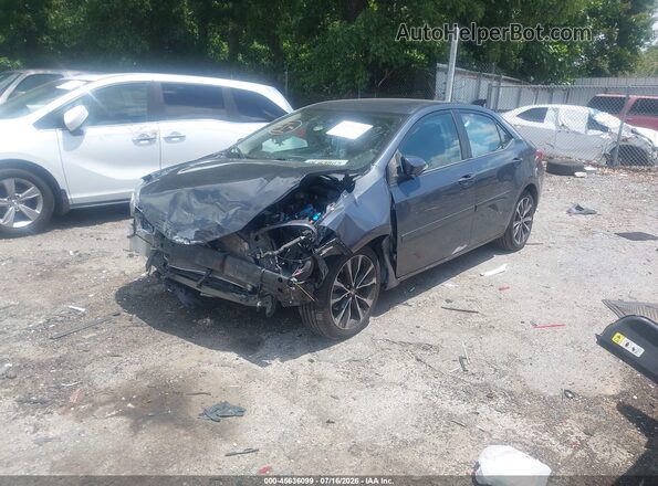 2T1BURHE0KC167436 2019 TOYOTA COROLLA Серый Передняя левая четверть