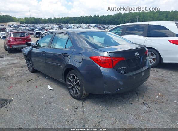2T1BURHE0KC167436 2019 TOYOTA COROLLA Серый Задняя левая четверть