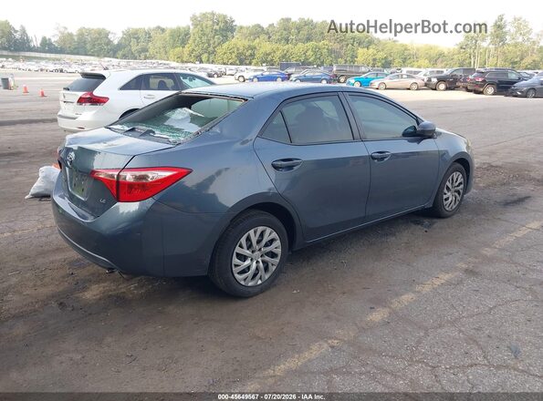 2T1BURHE0KC168960 2019 TOYOTA COROLLA Серый Задняя правая четверть