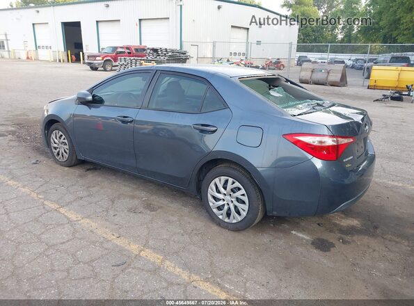 2T1BURHE0KC168960 2019 TOYOTA COROLLA Серый Задняя левая четверть