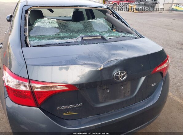 2T1BURHE0KC168960 2019 TOYOTA COROLLA Серый Вид спереди