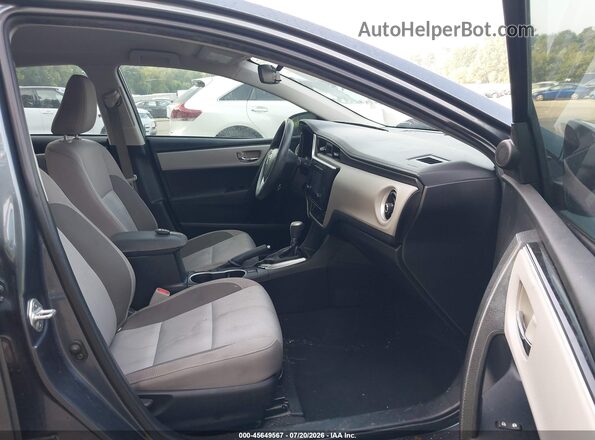 2T1BURHE0KC168960 2019 TOYOTA COROLLA Серый Вид салона спереди