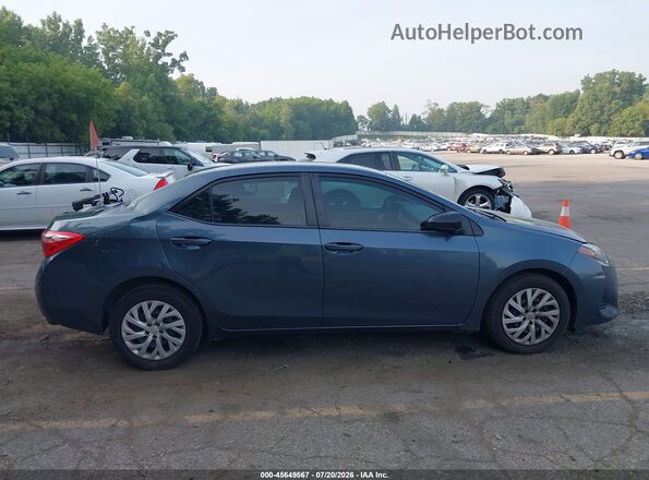 2T1BURHE0KC168960 2019 TOYOTA COROLLA Серый Вид задней части салона