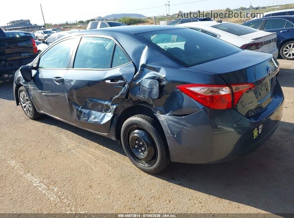 2T1BURHE0KC172295 2019 TOYOTA COROLLA Blue Հետևի ձախ