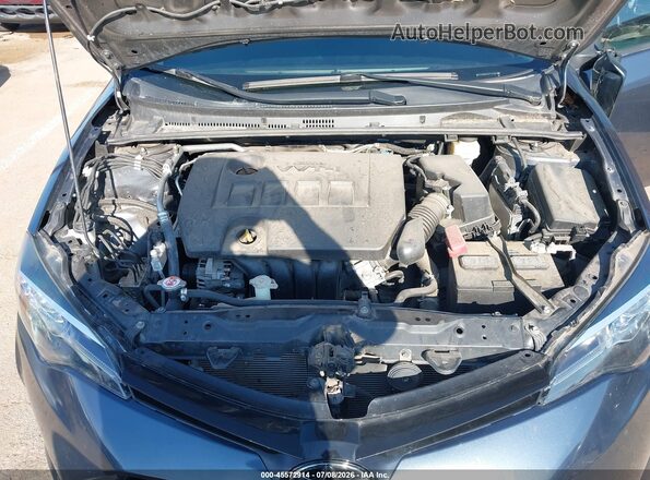 2T1BURHE0KC172295 2019 TOYOTA COROLLA Blue Հետևի տեսք