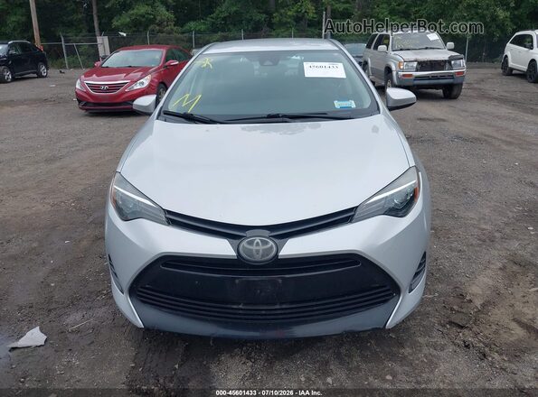 2T1BURHE0KC199951 2019 TOYOTA COROLLA Silver Սարքավորումների վահանակի տեսք