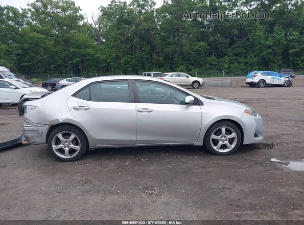 2T1BURHE0KC199951 2019 TOYOTA COROLLA Silver Սալոնի հետևի տեսք