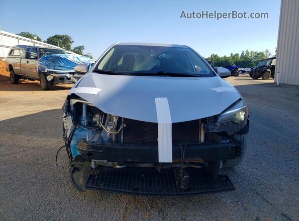 2T1BURHE0KC216425 2019 TOYOTA COROLLA Silver წინა ხედი