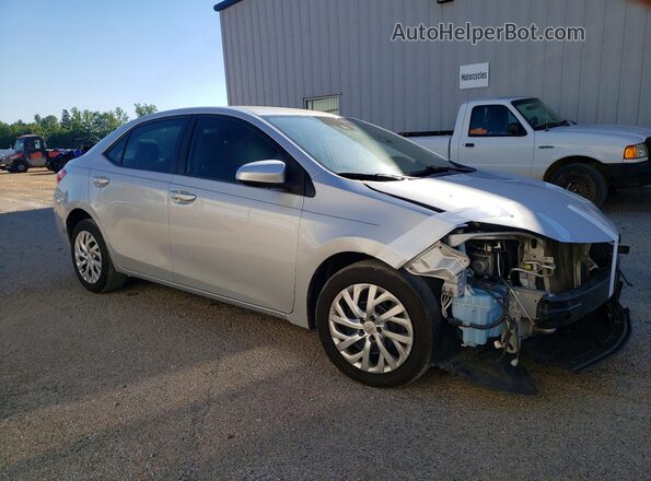 2T1BURHE0KC216425 2019 TOYOTA COROLLA Silver წინა მარჯვენა