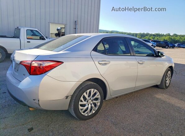 2T1BURHE0KC216425 2019 TOYOTA COROLLA Silver უკანა მარჯვენა