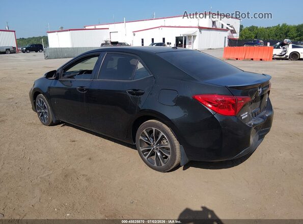 2T1BURHE0KC227506 2019 TOYOTA COROLLA Черный Задняя левая четверть