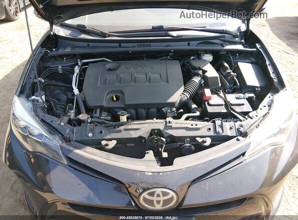 2T1BURHE0KC227506 2019 TOYOTA COROLLA Черный Вид сзади