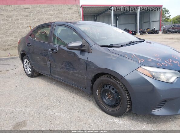 2T1BURHE1GC506356 2016 TOYOTA COROLLA Gray Widok z przodu