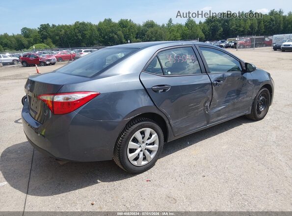 2T1BURHE1GC506356 2016 TOYOTA COROLLA Gray Tył prawy