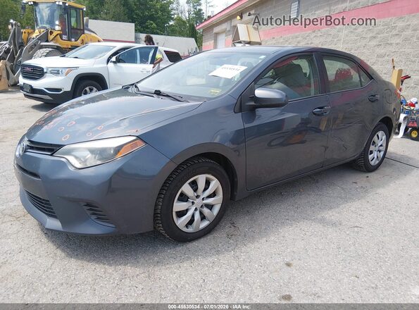 2T1BURHE1GC506356 2016 TOYOTA COROLLA Gray Przód lewy