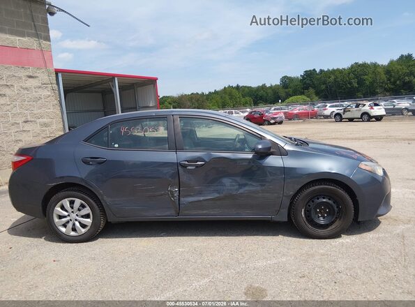 2T1BURHE1GC506356 2016 TOYOTA COROLLA Gray Widok zestawu wskaźników