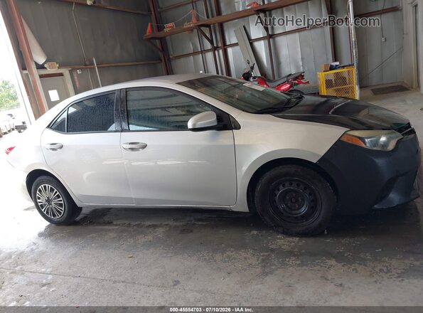 2T1BURHE1GC527059 2016 TOYOTA COROLLA Silver Widok zestawu wskaźników