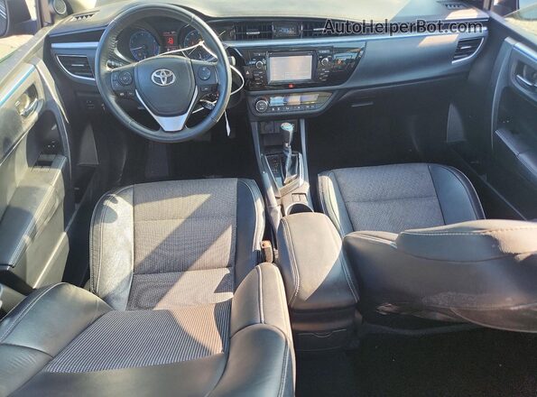 2T1BURHE1GC529488 2016 TOYOTA COROLLA Black Dashboard view
