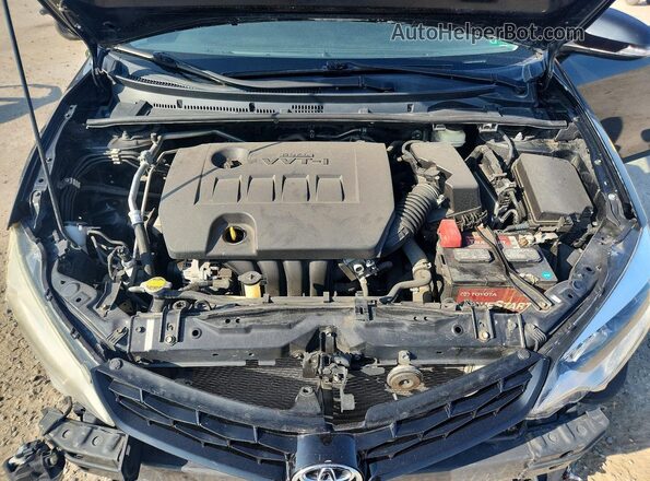2T1BURHE1GC529488 2016 TOYOTA COROLLA Black Rear interior view