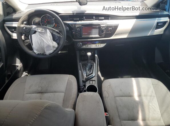 2T1BURHE1GC530687 2016 TOYOTA COROLLA Белый Вид панели приборов