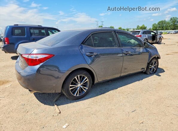 2T1BURHE1GC536490 2016 TOYOTA COROLLA Gray უკანა მარჯვენა