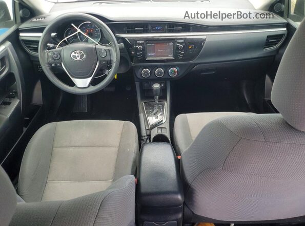 2T1BURHE1GC546999 2016 TOYOTA COROLLA White Vista del salpicadero