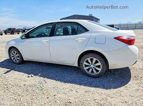 2T1BURHE1GC562491 2016 TOYOTA COROLLA Белый Задняя левая четверть