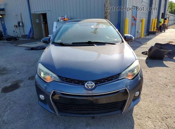 2T1BURHE1GC563463 2016 TOYOTA COROLLA Charcoal Widok z przodu