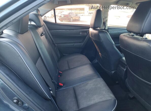 2T1BURHE1GC563463 2016 TOYOTA COROLLA Charcoal Widok tylnych siedzeń